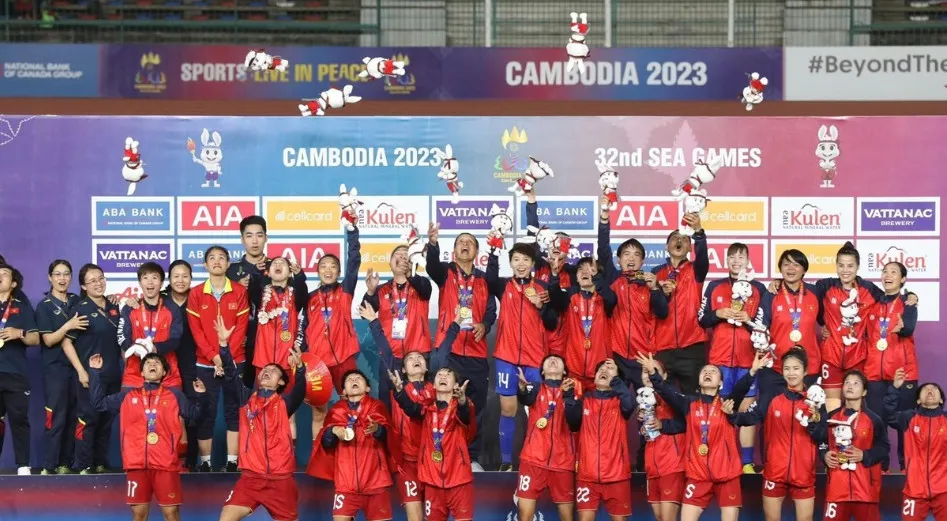 bóng đá nữ vô địch sea games bao nhiêu lần