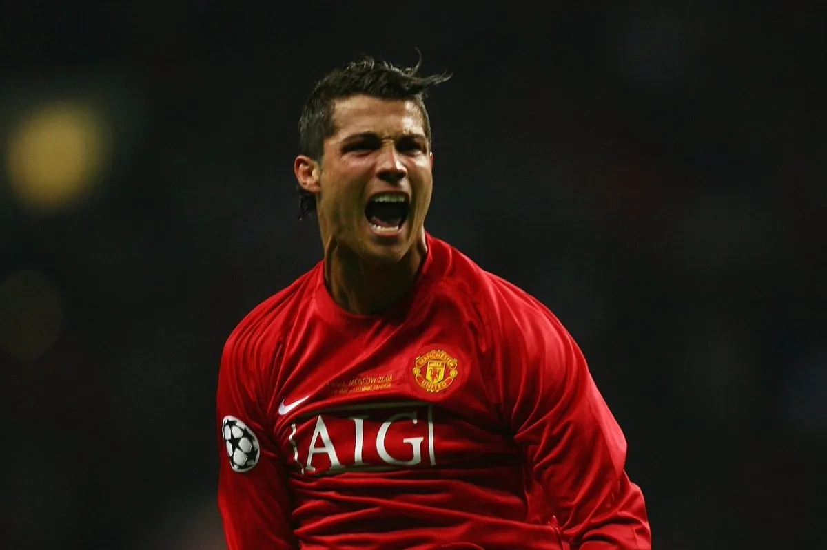 ronaldo mu 2008