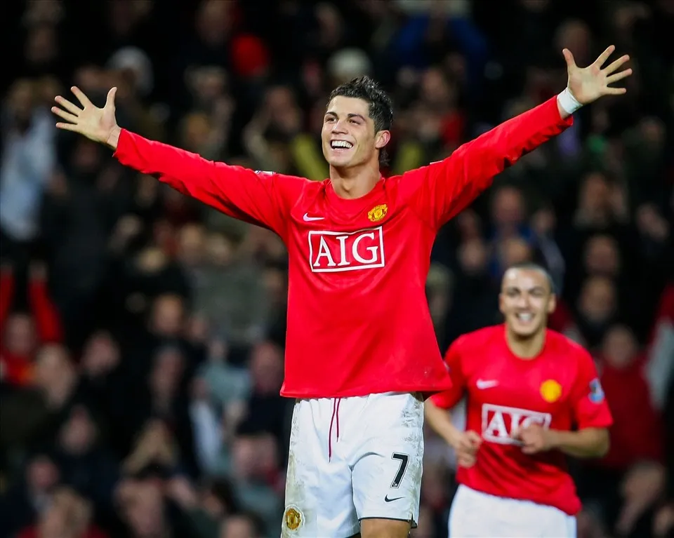 ronaldo mu 2008