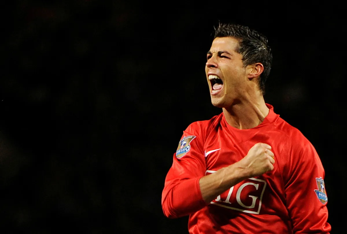 ronaldo mu 2008