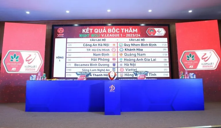 giải bóng đá vô địch quốc gia 2023-24