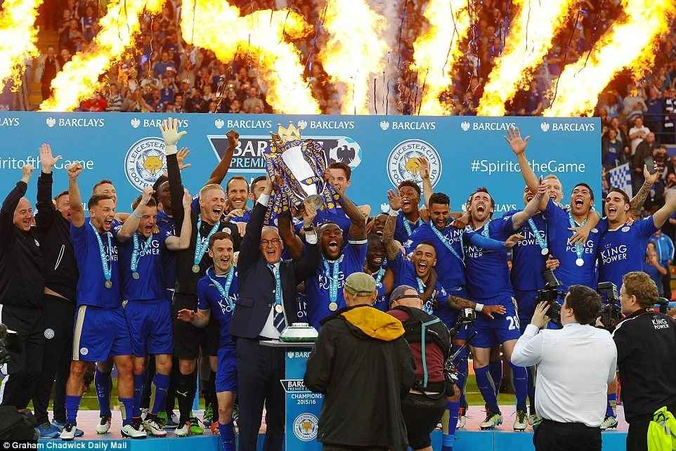  Thứ hạng của Leicester City